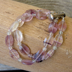 Fluorite Double Strand Bracelet