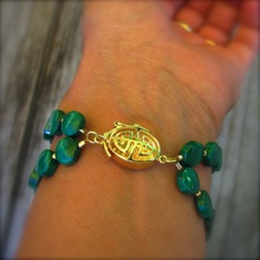 Malachite Double Strand Bracelets