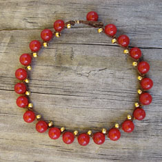 Berry Malay Jade Bracelet