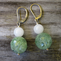 Green Quartz Baubles